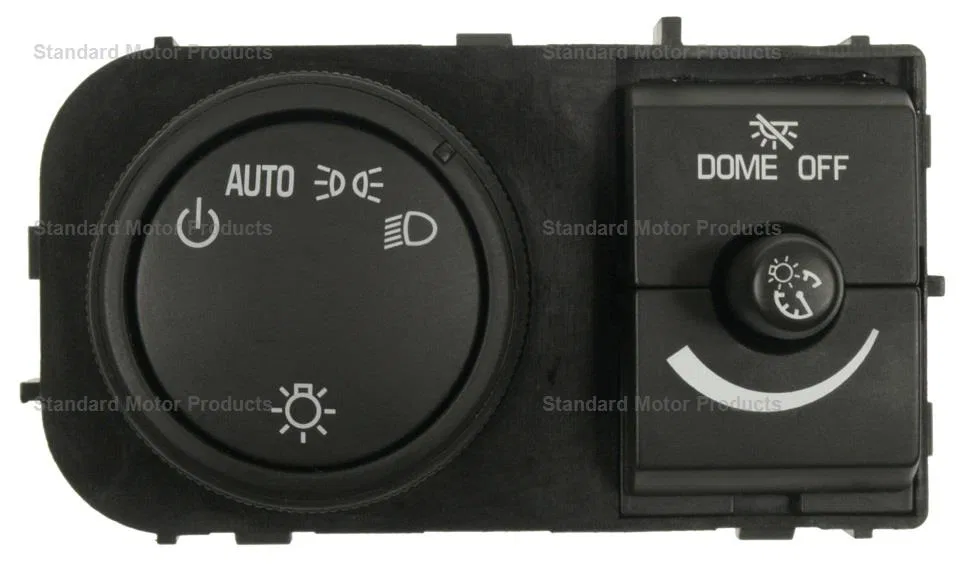 HLS-1520 – STANDARD IGN Headlight Switch, OE Replacement 18 Male Pin Terminal 12 Volts Black Plastic